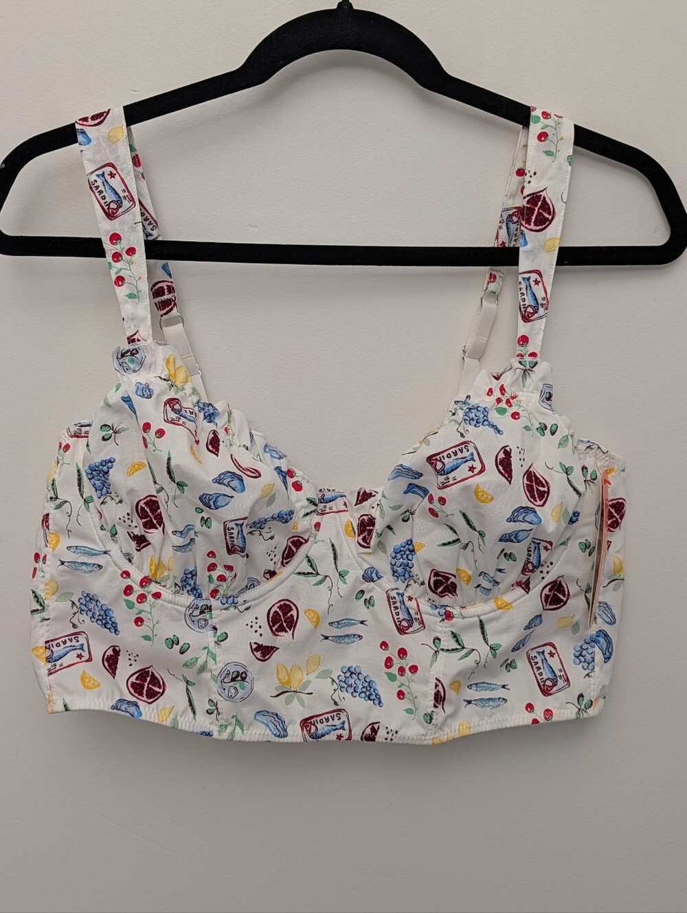 Colsie longline bra top Size L Nwt